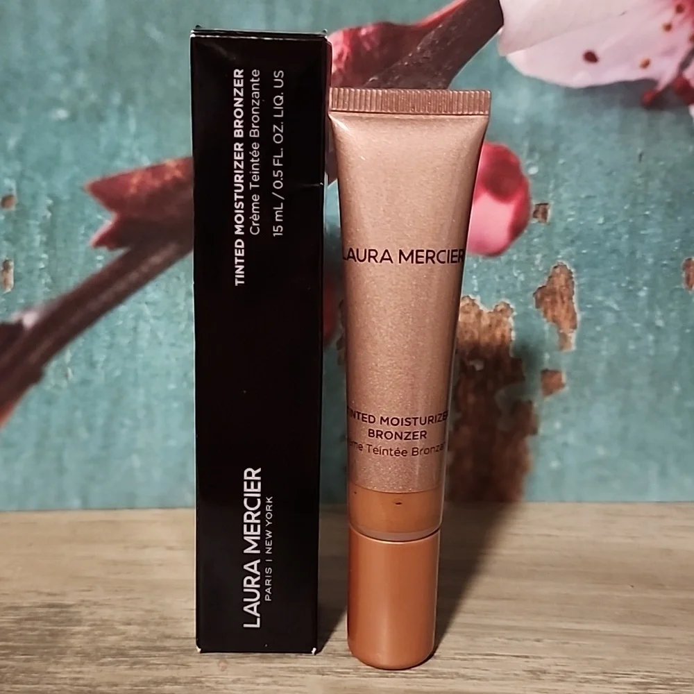 Laura Mercier Tinted Moisturizer Bronzer Sunstone (Deep Bronze) NIB!